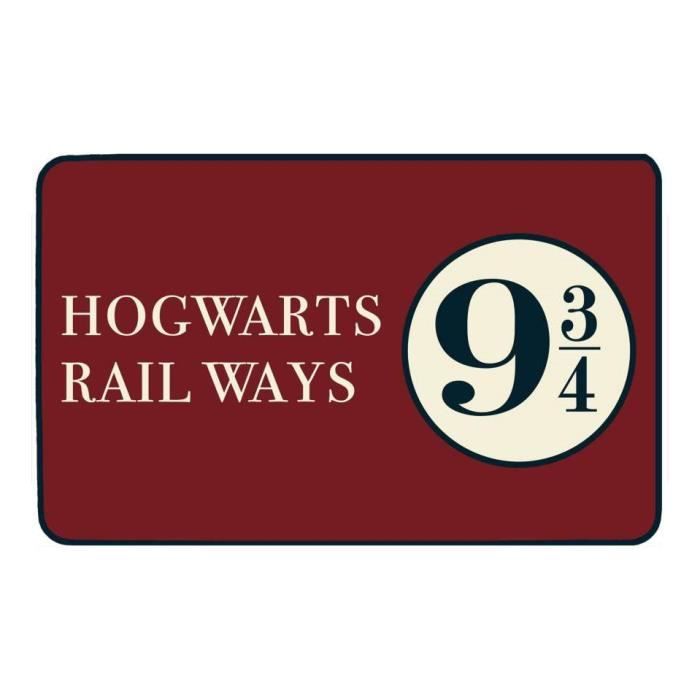 Tapis de sol Harry Potter - 9 3/4 Logo