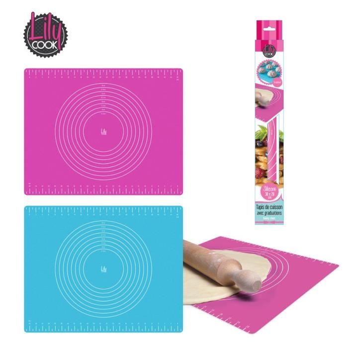 Tapis- feuille de cuisson silicone graduée 38 x...