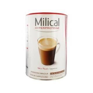 Milical Hyperprotéiné Boisson Saveur Cappuccino Format Eco 18 boissons