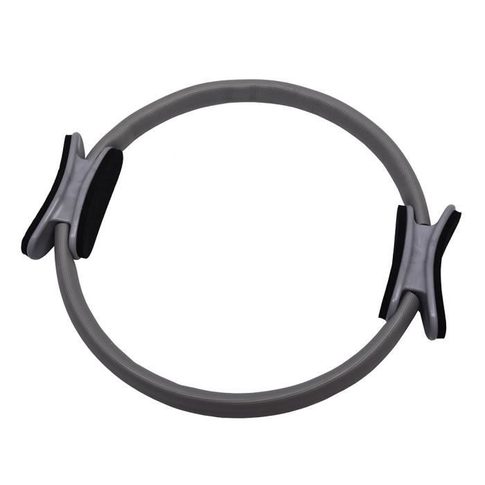 Pilates Anneau d’exercice cercle de resistance Anneau d’entrainement Anneau de yoga gris
