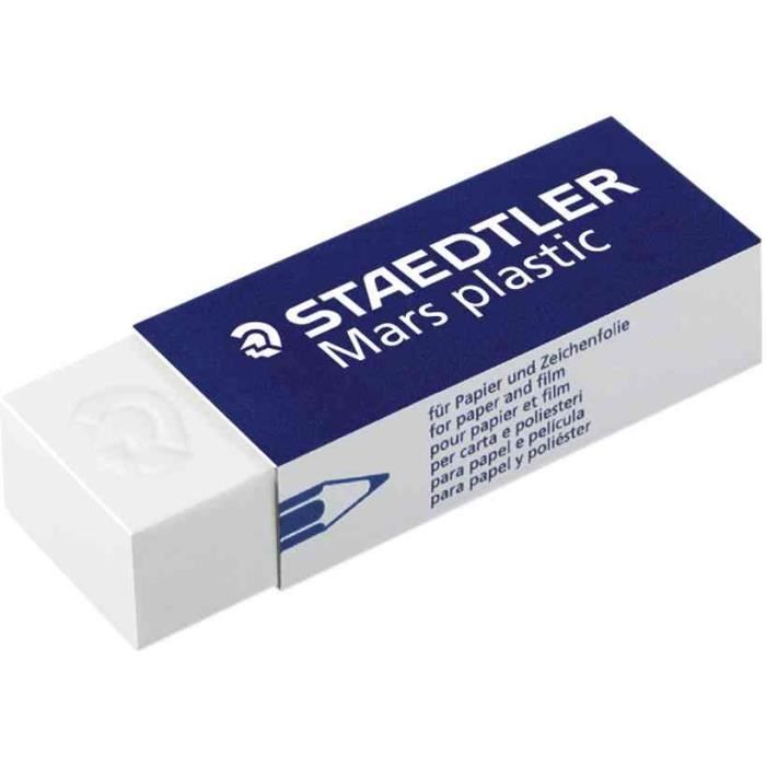 Gomme Mars plastic 526 50 Blanc.