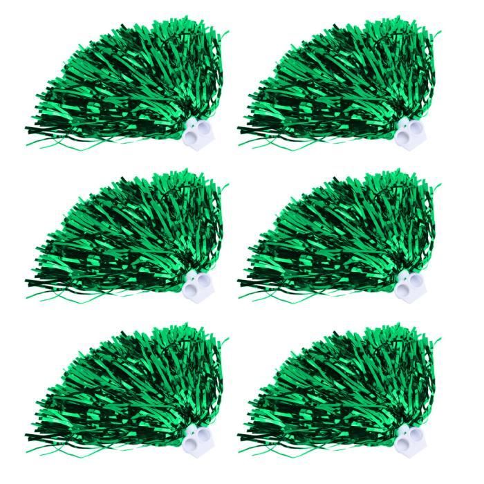 Accessoires légers de danse de fête de sport de pom-pom girls de pom-pom girl (vert)-QIW
