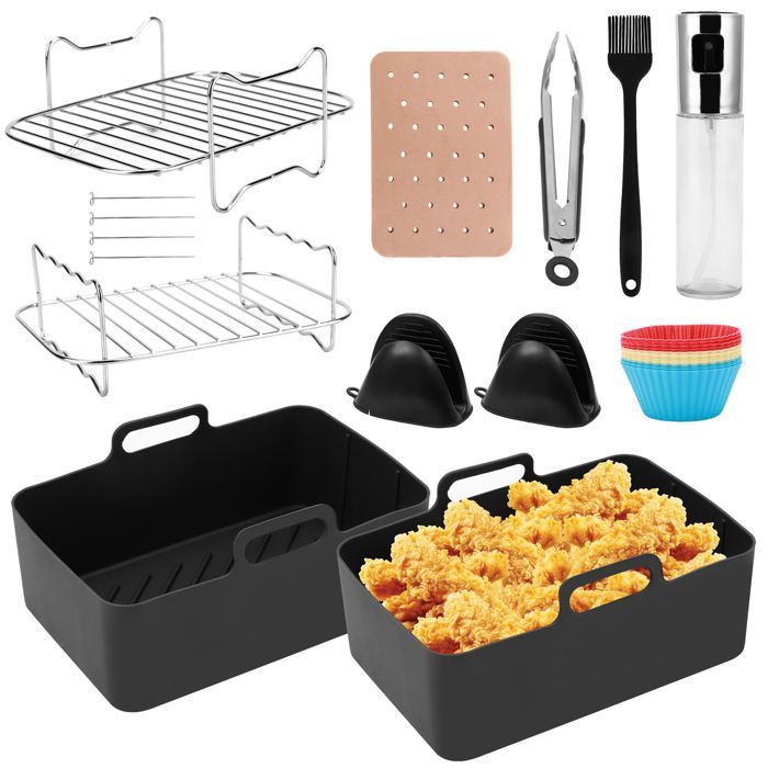 Airfryer Moule en silicone - Accessoire pour friteuse à air chaud Ninja