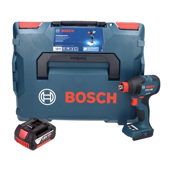 Bosch GDX 18V 210 C Professional Visseuse à chocs sans fil 18 V 210 Nm Brushless + 1x batterie 4 0 Ah + Boxx sans chargeur - vue 2