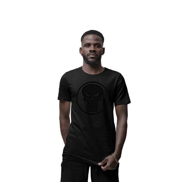 T-shirt Unisexe Punisher En Coton épais - Neuf Avec étiquettes