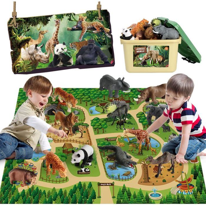 Figurines du Cycle de vie des animaux, jeu de Simu... - Grandado Figurines du Cycle de vie des animaux, jeu de Simu... - Grandado