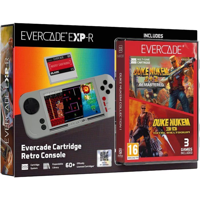 EVERCADE EXP R + DUKE NUKEM COLLECTION 1 - vue 2