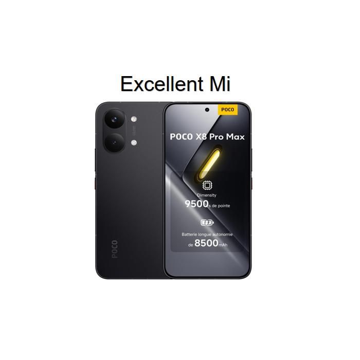 POCO X8 Pro Max Smartphone de 12+ Vendu par Excellent Mi Non Charguer Version européenne Neuf - vue 2