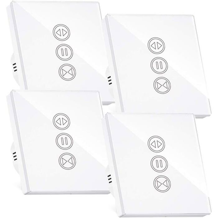 Interrupteur connecté pour volets roulants - Nosheir - Compatible Alexa ...