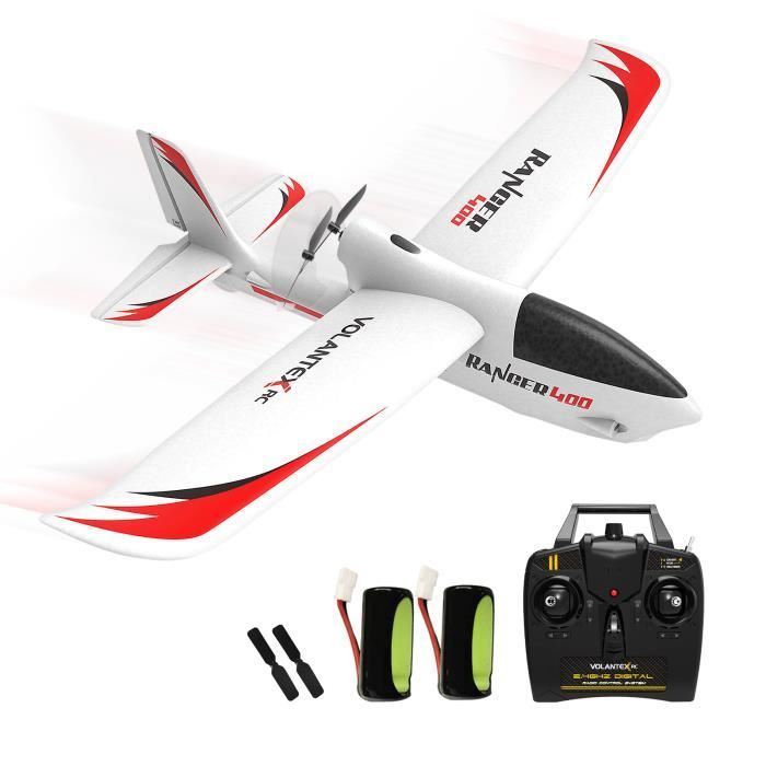 Avion Télécommandé, Avion Radiocommandé 2,4 GHz 4 Canaux, Avion RC à Aile Fixe, Planeur RC En Mousse EPP, Jouets De Vol Faciles à Voler Pour Enfants, Garçons, Adultes Et Débutants