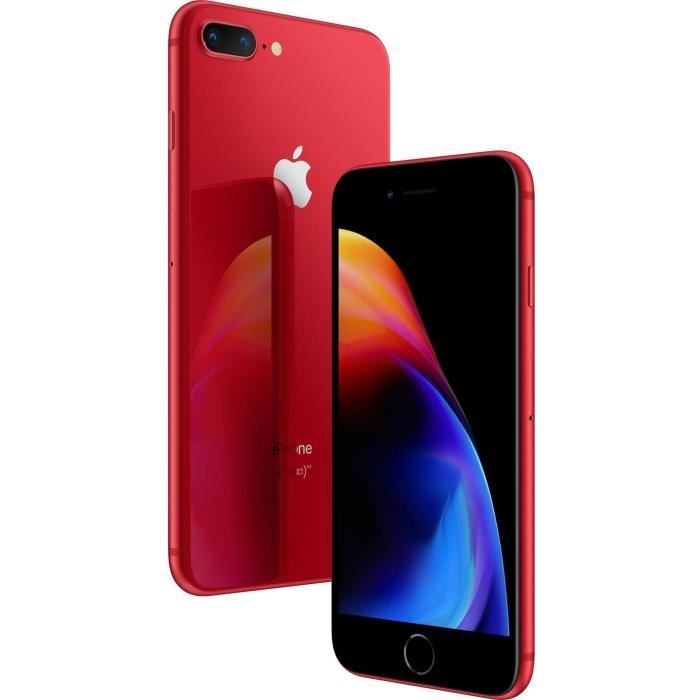 Vente T&eacute;l&eacute;phone portable iPhone 8 Plus 64 Go Red Reconditionné - Etat Correct pas cher