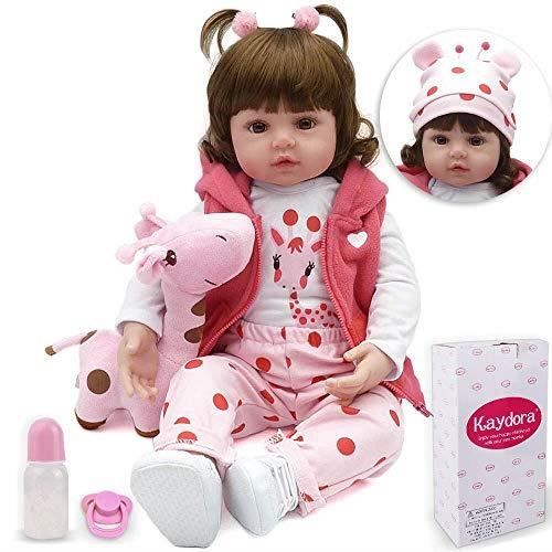 Kaydora Reborn Baby Doll Girl 16 inch Soft Weighted Body Cute Lifelike