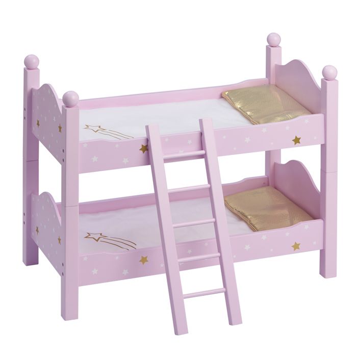 Lit Superpose Poupee Poupon Twinkle Stars Princess 2 Couchettes Bois Olivia S Little World Td 0095ap Cdiscount Jeux Jouets