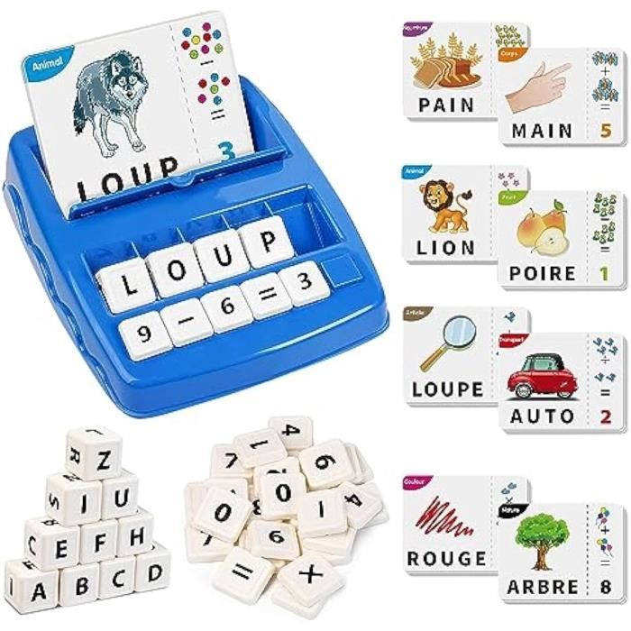 Jeux Educatif 3 4 5 6 7 8 Ans, Apprendre a Lire Jouet Enfant 3-8Ans, Jouet  Fille 3-8 Ans Cadeau Fille 3-8 Ans - Cdiscount Jeux - Jouets