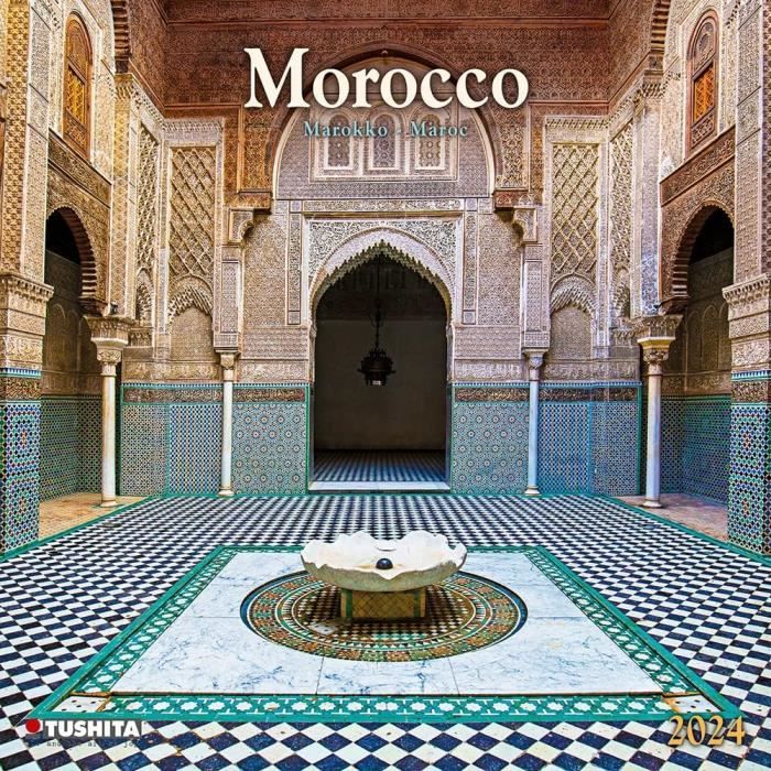 Calendrier Mural 2024 Calendrier Mural Mensuel Maroc, calendrier