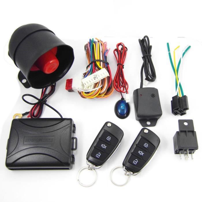 Systèmes d'alarme de voiture à télécommande et clé de sécurité pour Toyota  - Cdiscount Auto