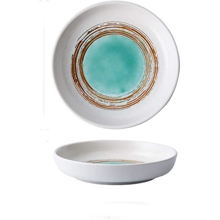 Lot De 6 Assiettes à Dîner Bonna Mesopotamia – Porcelaine 27 Cm – Passe Au Lave-Vaisselle