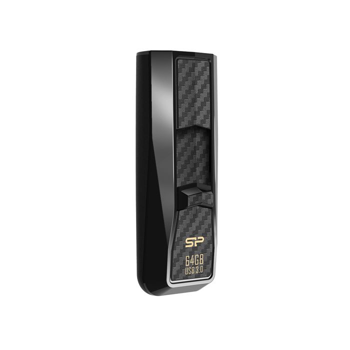 Lecteur USB Flash Silicon Power Blaze B50 256 Go USB Type-A 3.0 Noir