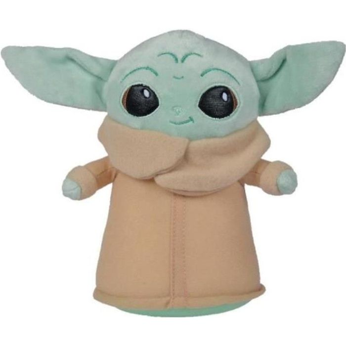 Peluche Grogu - Mandalorian - l'Enfant - Cdiscount Jeux - Jouets