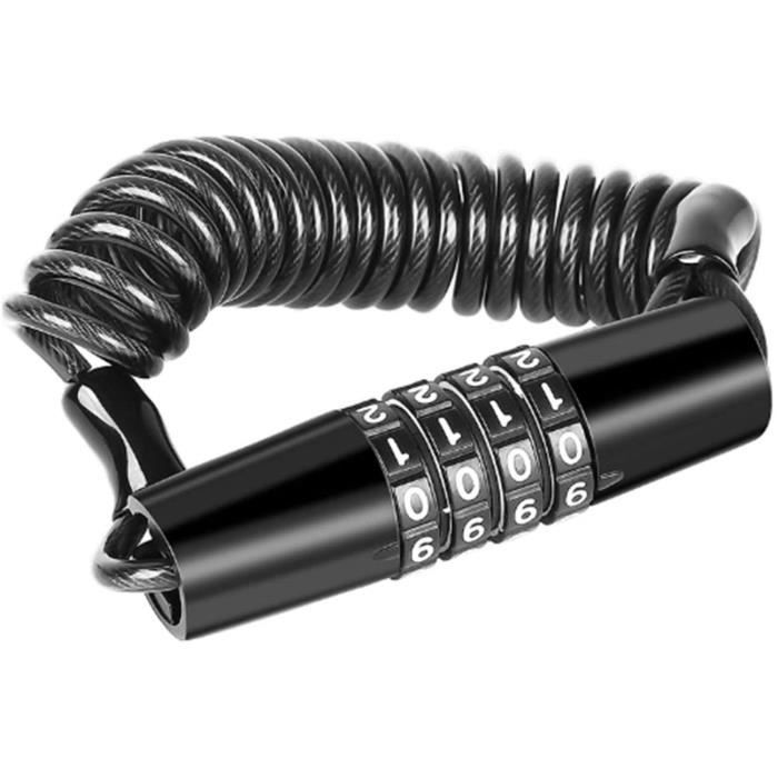 Antivol U Vélo,OUTERDO Antivol Vélo U Antivol En U Kit D'Antivol De Vélo Antivol