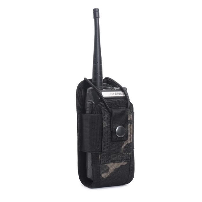 Pochette Tactique MOLLE TOPTACPRO Pour Talkie-walkie - Mini Radio Pouch, Airsoft, Chasse