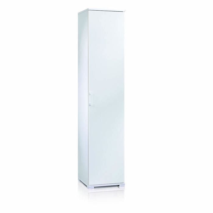ARMOIRE COLONNE POLYVALENTE L.45CM AVEC 1 PORTE BLANC