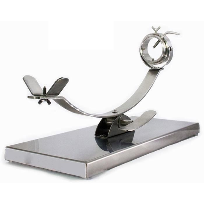 jamonero a base inoxydable a bascule pivotant flores cortes cdiscount maison