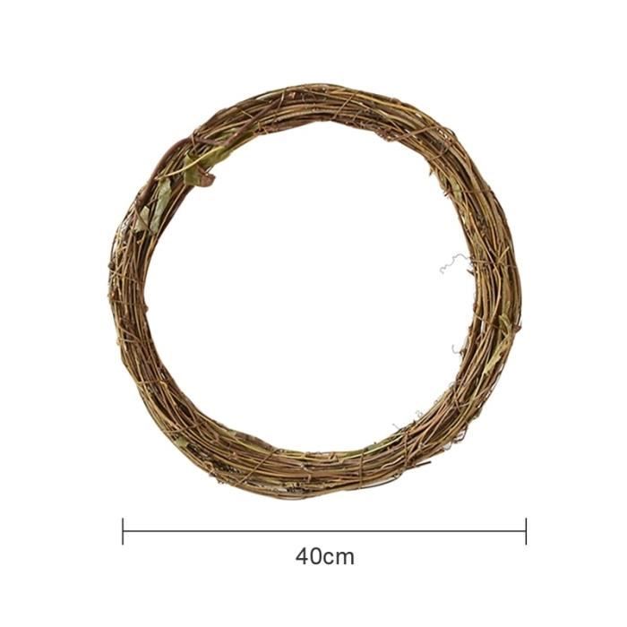 Couronne Polystyrène 30 Cm Couronne Décorative D'œufs De Pâques Colorée - Décoration De Porte, Printemps, 40 Ou 45 Cm