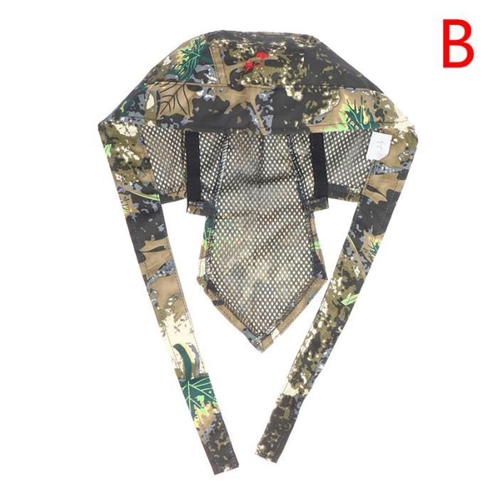 Chapeau Protection Soudeur Camouflage - Écharpe Ignifuge En Coton