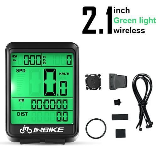 Compteur De Vitesse Sans Fil Pour Vélo/Moto - Écran LCD Odomètre - Neuf