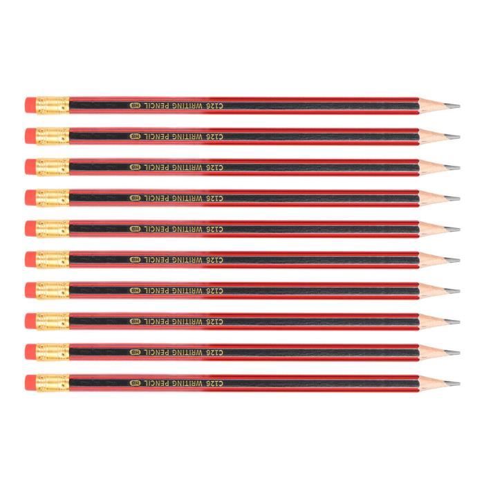Set de 16 crayons de bois 2H HB B 2B 3B 4B 5B 6B 8B 9B 10B 12B Crayons de  Dessin Crayons Croquis pour Dessiner esquisse Set Art