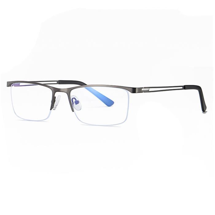 Monture lunette bleue homme store