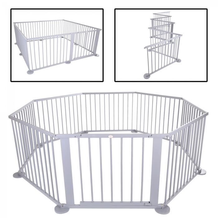 Baby Vivo Barriere 7 2m Neuf Gris Pas Pliable Cdiscount Puericulture Eveil Bebe