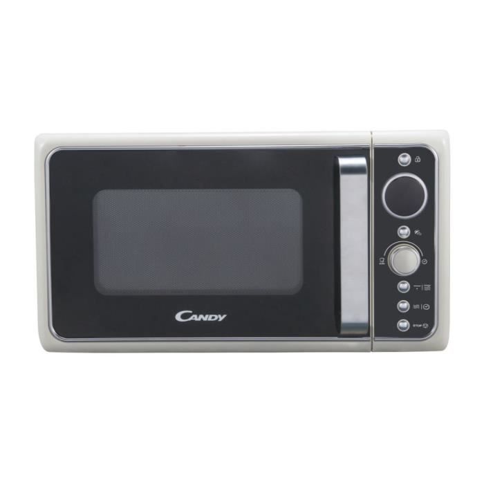 Candy Divo G20CC Micro ondes avec grill 20 9 programmes Express cooking minuteur affichage numérique circulaire 6 niveaux de puissance couleur crème - vue 6