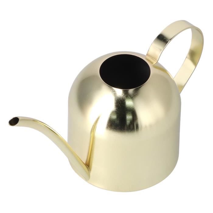 Cikonielf Watering Pot, Watering Can Gold Watering Kettle for Gardens