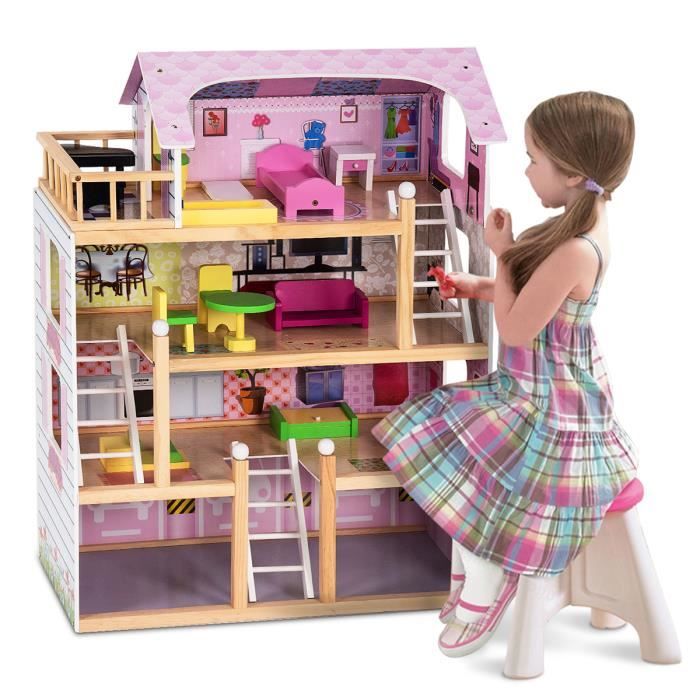 Grande maison barbie en bois deals