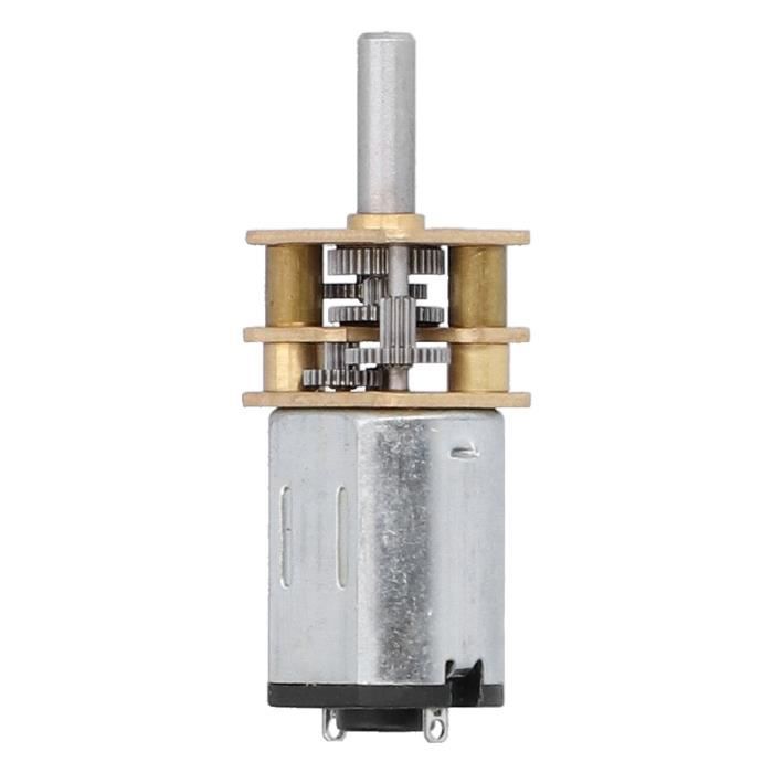 Moteur à Engrenages DC 6V N20 - Micro Moteur Couple élevé, Engrenage Métallique, Vitesse 30 Tr/min