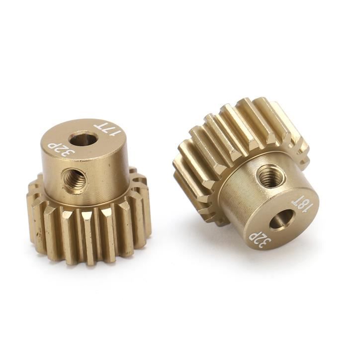 Jeu De 5 Pignons RC 32P 5mm – 20T à 28T, En Acier Trempé, Pour Camion 1/10 Escalade, Pièce De Rechange Durable