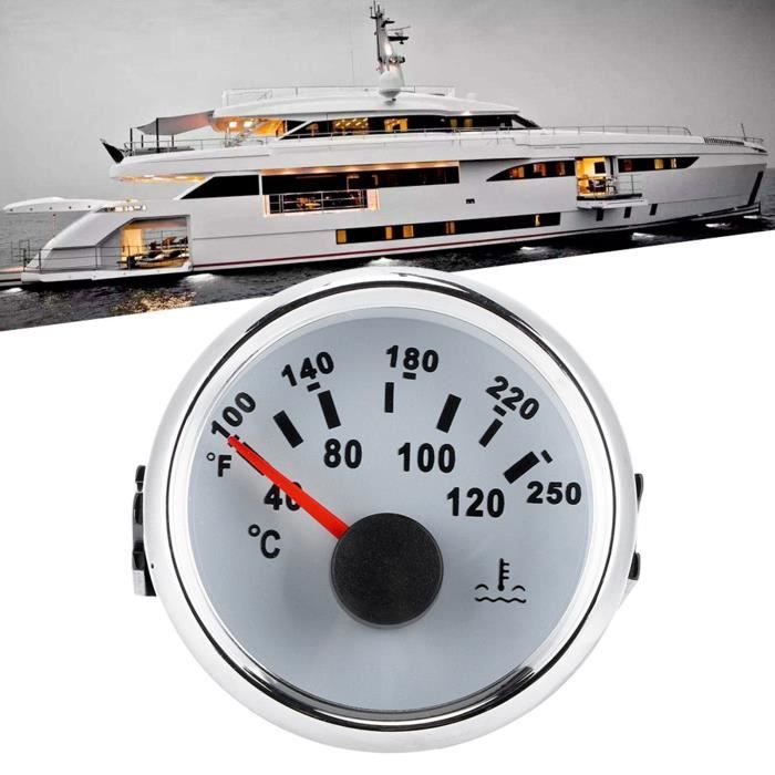 Compteur Température Eau Voiture Camion LED Numérique 52mm - Jauge Universelle 40-120°C