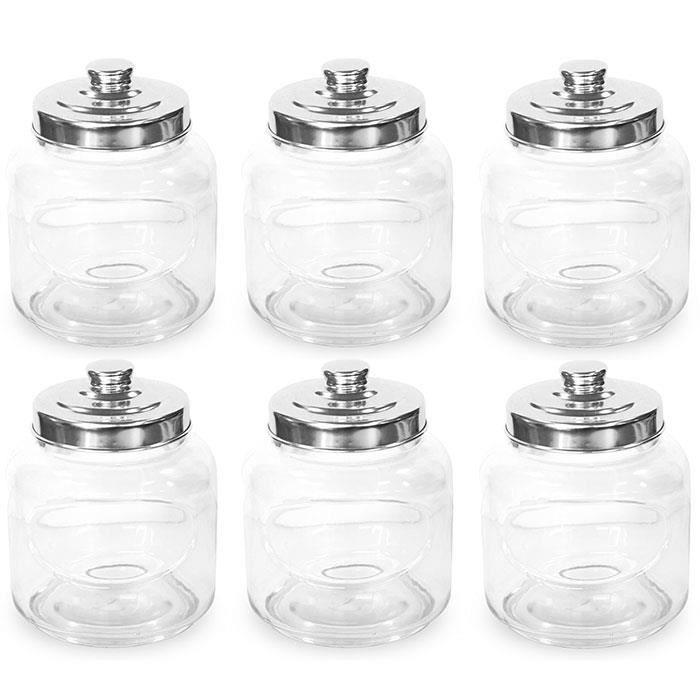 Lot De 6 Bocaux En Verre Avec Couvercle à Visser - Pour Overnight Oats, Yaourt Maison, Confiture, Aliments Pour Bébé (700 Ml) - 9