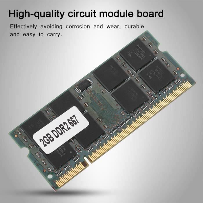 MÉMOIRE RAM DDR2 2 Go pour ordinateur portable Fujitsu