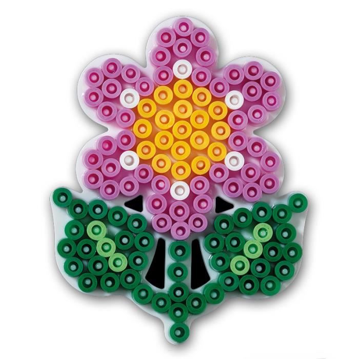 Plaque pour perles à repasser Hama Midi - HAMA - Petite plaque fleur - Jouet créatif - Multicolore - Mixte