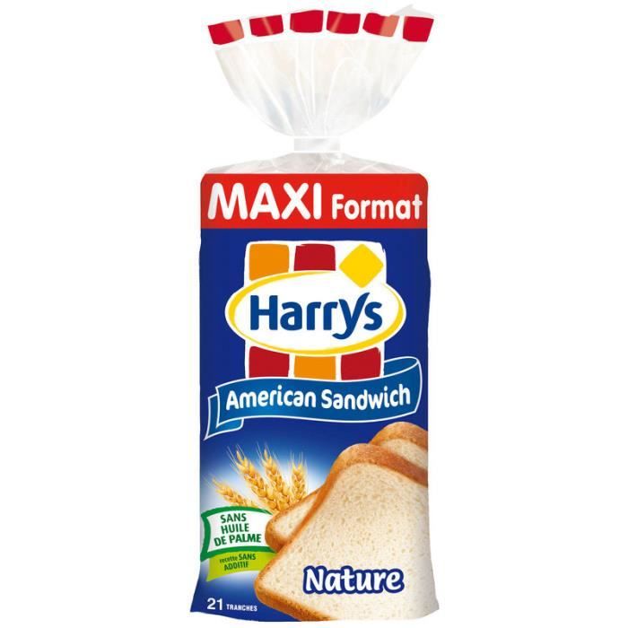 Pain De Mie Geant 825 G Harrys Achat Vente Pain De Mie Toast American Sandwich Pain De Cdiscount