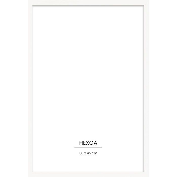 Lot De 3 Cadres Photo En Bois Blanc B&M - Format 5x7 Pouces - Neufs