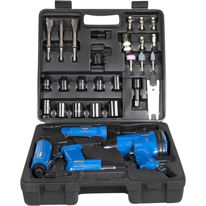 HYUNDAI HYATK34 kit d'outils pneumatiques - Cdiscount Bricolage