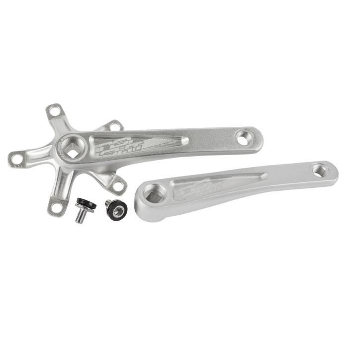 Pédalier route 8/9v. impact argent 170mm 50-34 (axe carre 107mm) marque
