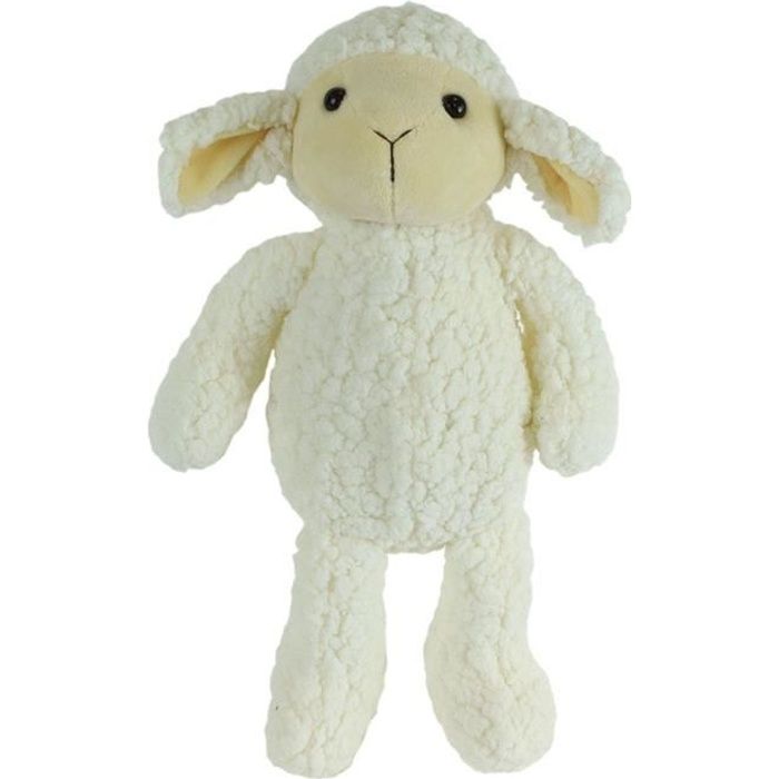 Peluche Mouton JEMINI - 34 cm - Pour garçon et fille - Livré à l'unité