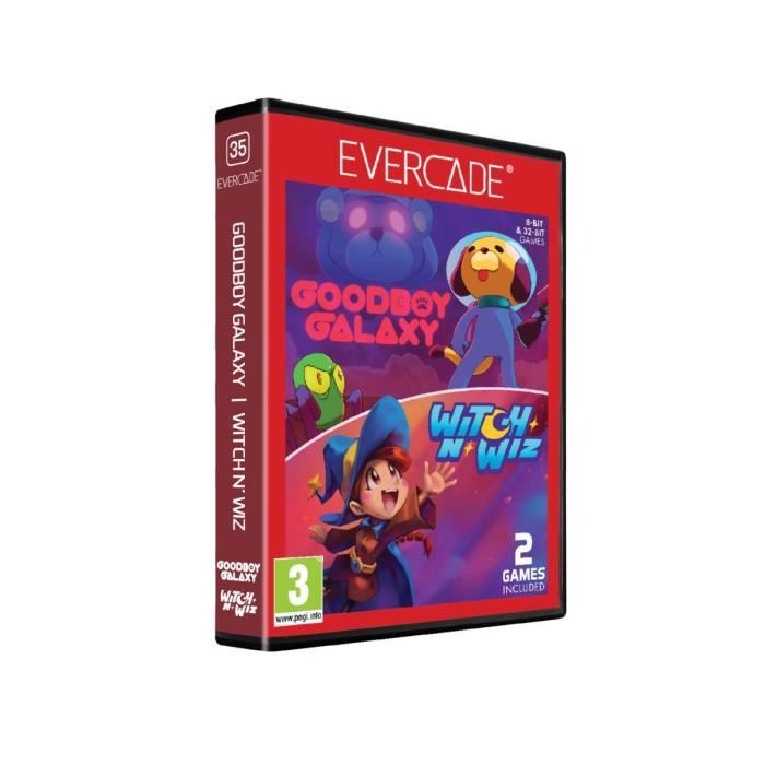 Evercade Goodboy Galazy & Witch N' Wiz Cartouche n° 35 Neuf - vue 10