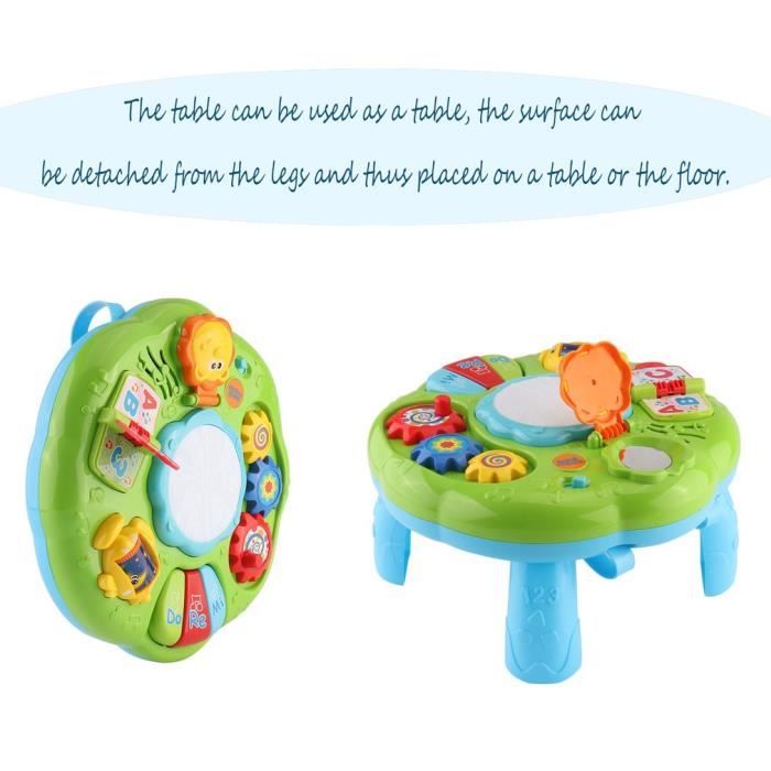 Table Musicale Bebe Table D Activites Musicales Achat Vente Table Jouet D Activite Cdiscount
