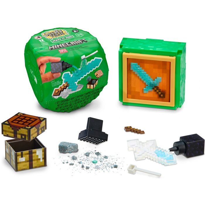 Miniverse 557272 EUC Figurines Minecraft miniatures 12 pièces